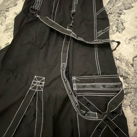 NWT Tripp NYC B&W Bondage Zippered Front Dress - Picture 9 of 11